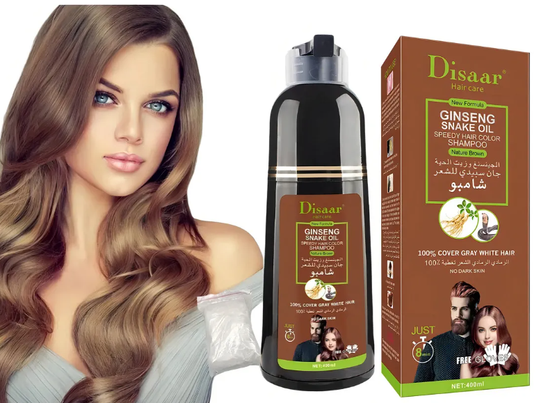 SHAMPOO TINTE CUBRE CANAS DISAAR