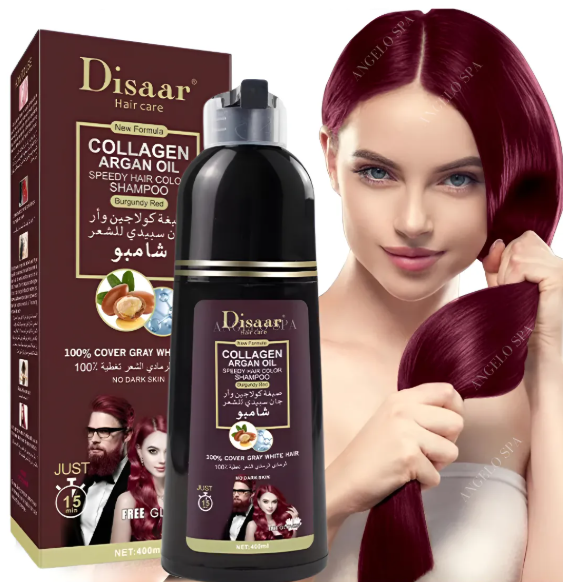SHAMPOO TINTE CUBRE CANAS DISAAR