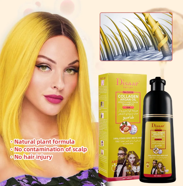 SHAMPOO TINTE CUBRE CANAS DISAAR