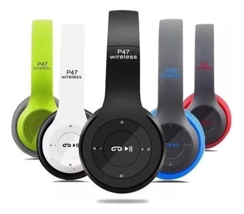 W - Audífonos Bluetooth Inalambricos P47