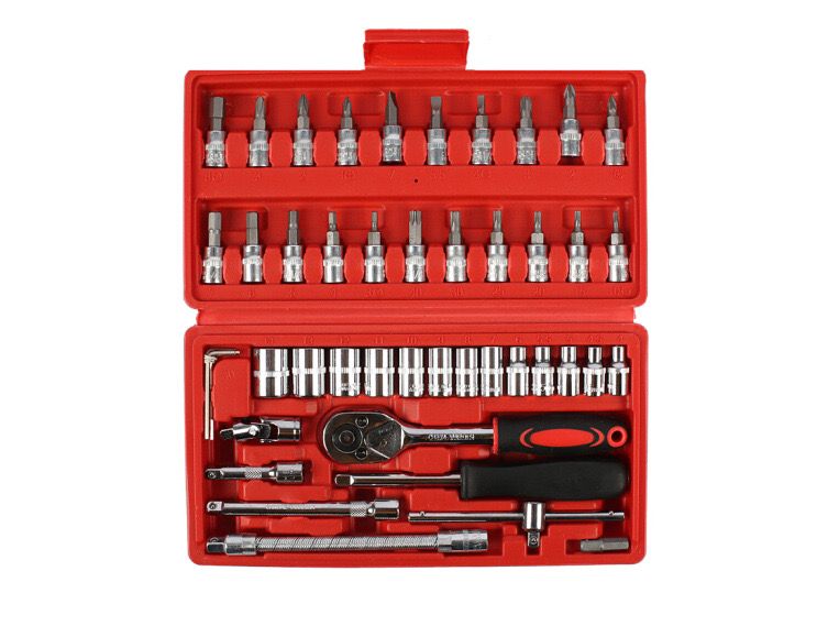 Mini llave de vaso 46 piezas